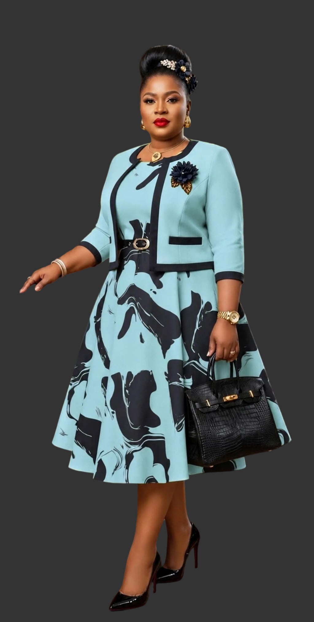 Ensemble Robe  Fleurie