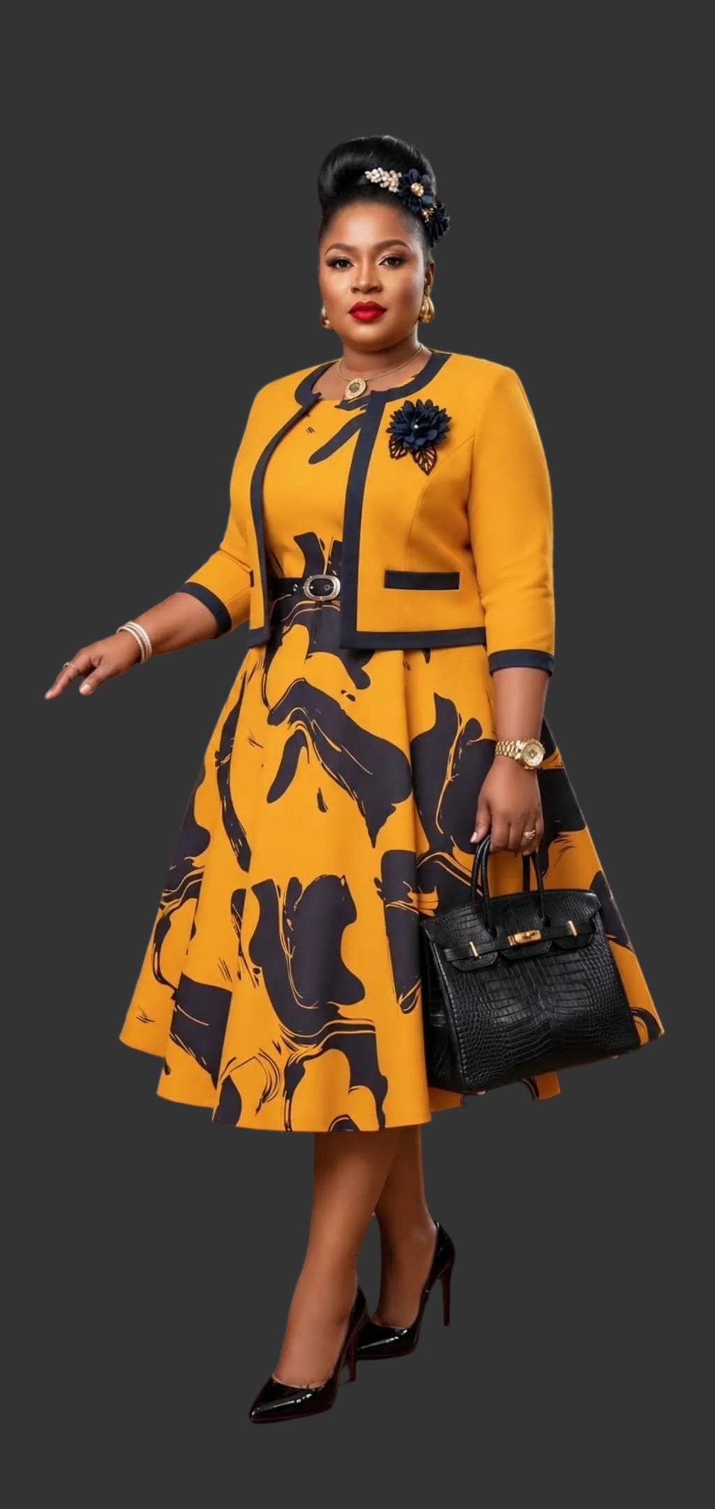 Ensemble Robe  Fleurie
