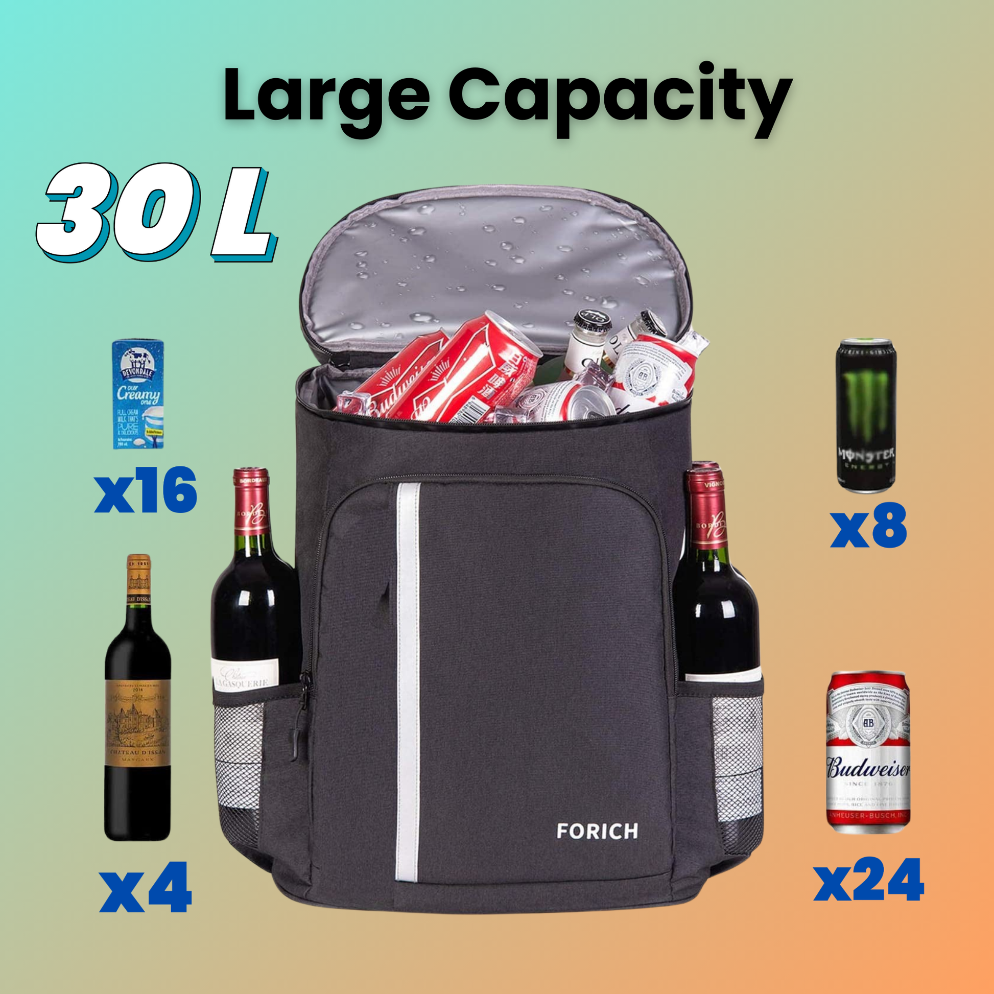 Large capacity