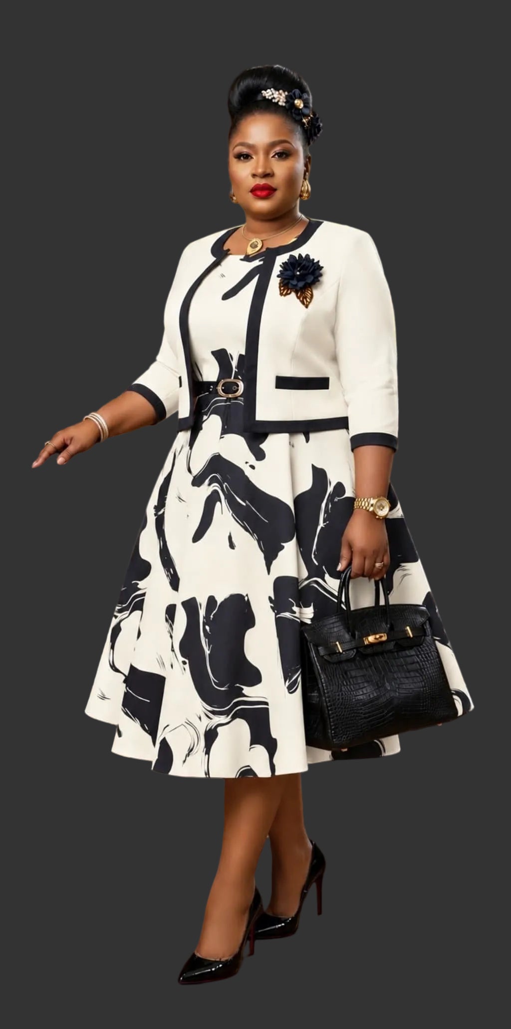 Ensemble Robe  Fleurie