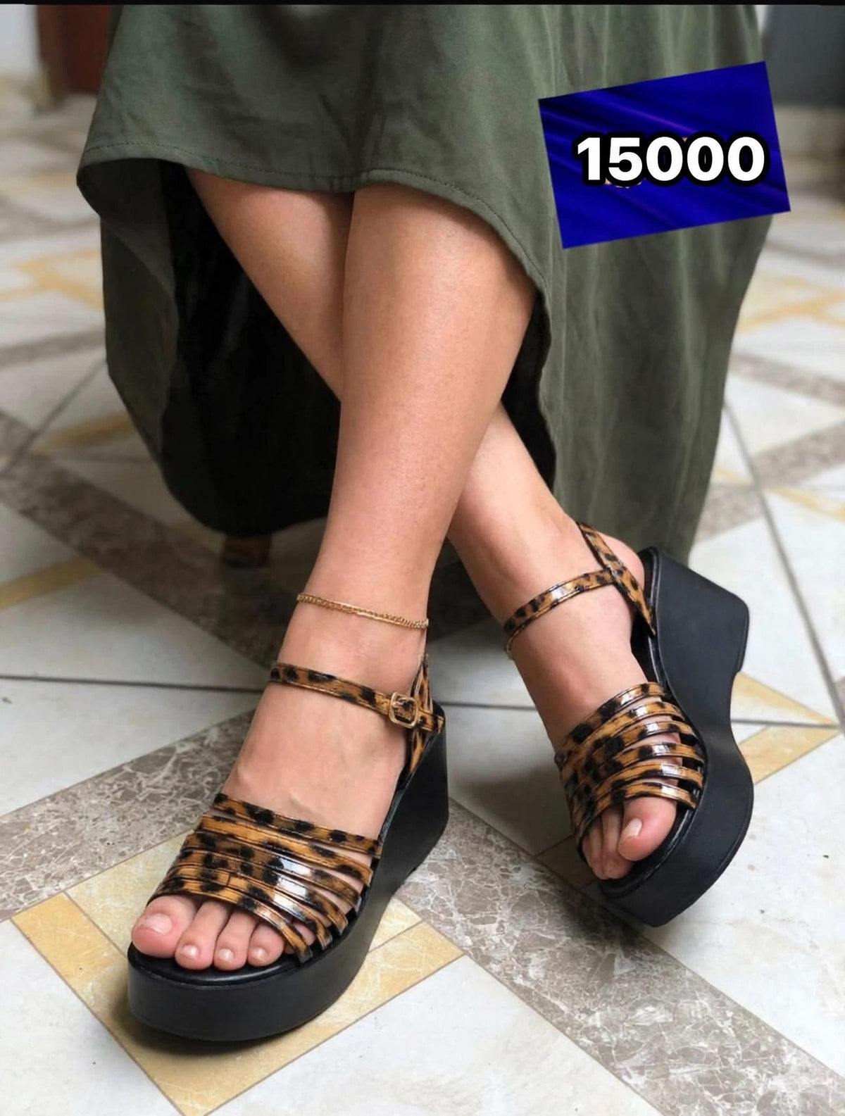 Sandales Compensées