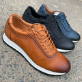 SNEAKERS EN CUIR EFFECT CROCO : L'ÉLÉGANCE URBAINE À VOS PIEDS !