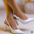Escarpins Slingbacks "Soleil Brillant" – L’Élégance Intemporelle