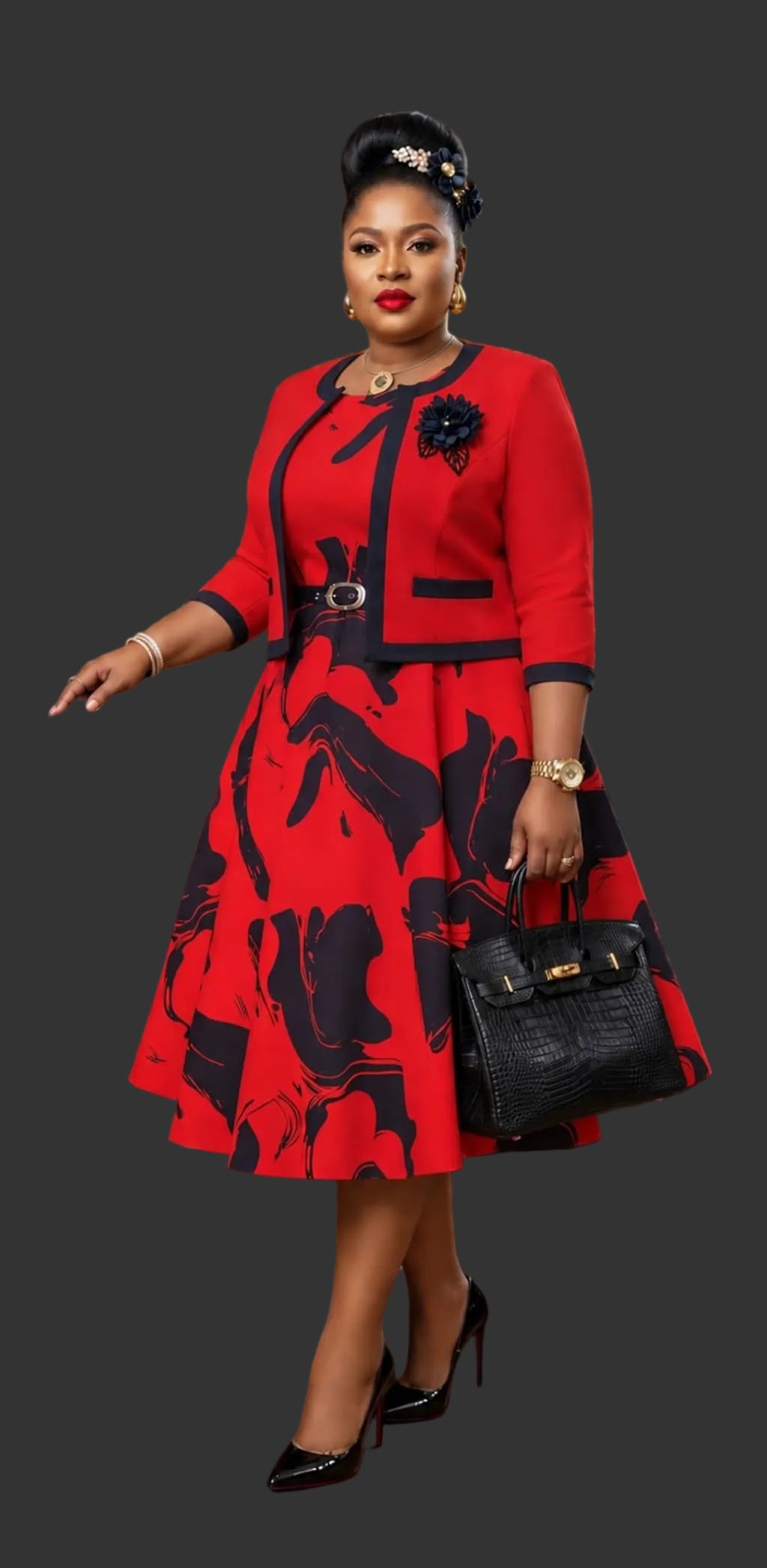 Ensemble Robe  Fleurie