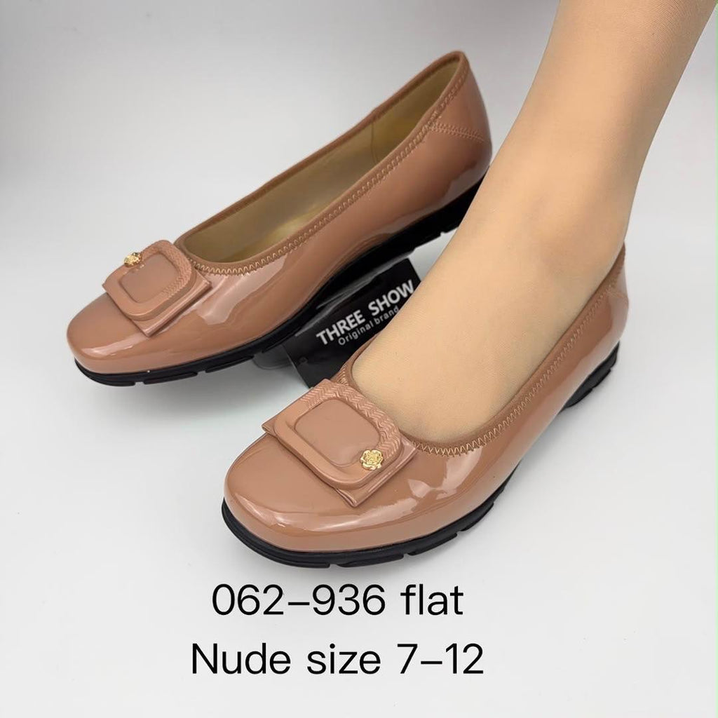 ✨ Nouveauté : Ballerines Vernies THREESHOW – L'élégance et le confort au quotidien ! 🥿