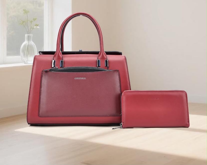 Sac à Main Rigide Bi-matière Chic