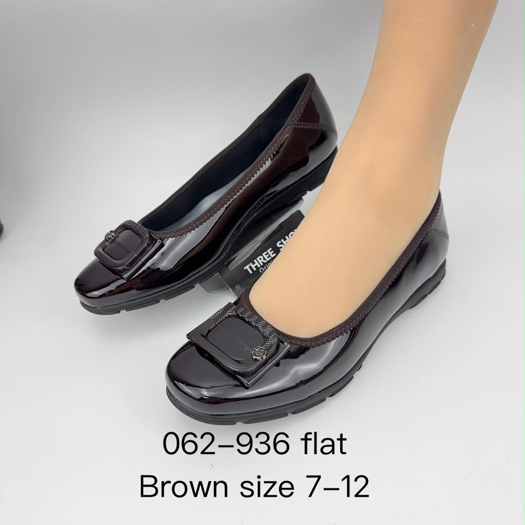 ✨ Nouveauté : Ballerines Vernies THREESHOW – L'élégance et le confort au quotidien ! 🥿