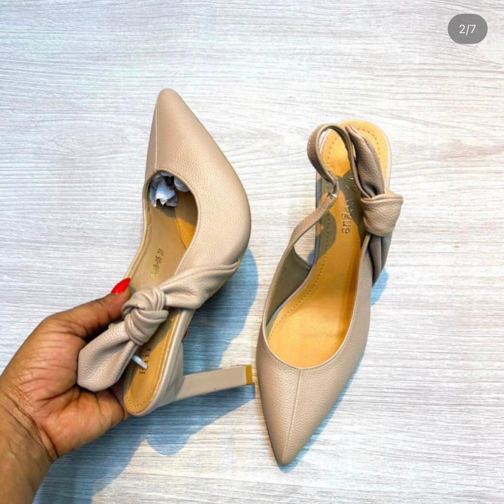 Escarpins Slingbacks "Soleil Brillant" – L’Élégance Intemporelle