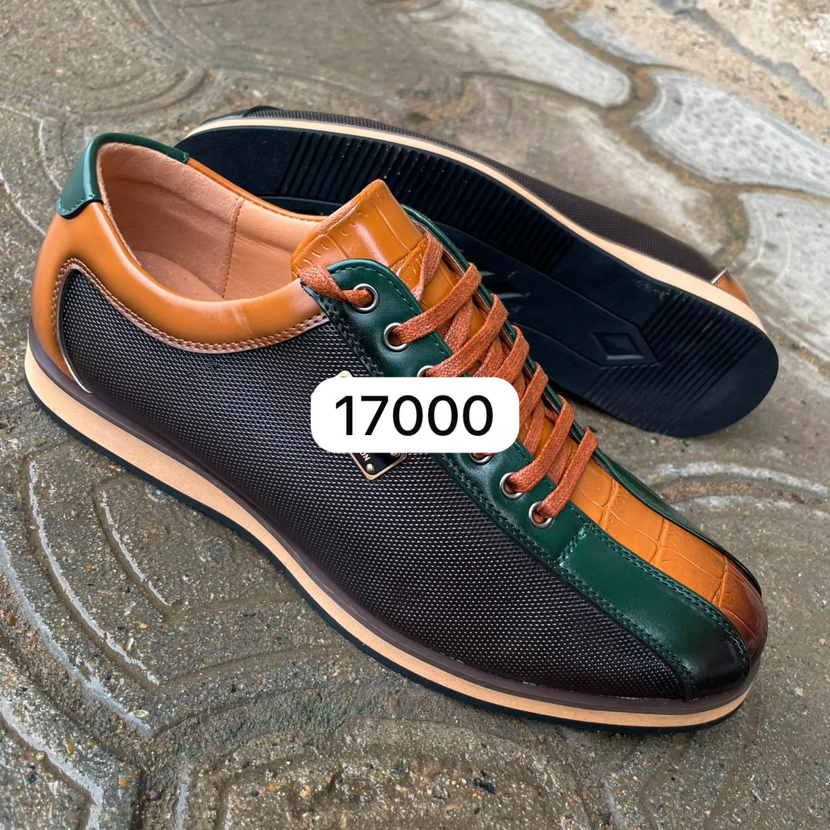 Sneakers en Cuir  – Style Intemporel