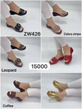 Sandales Mules à Talon Compensé Moyen – Collection Confort et Style