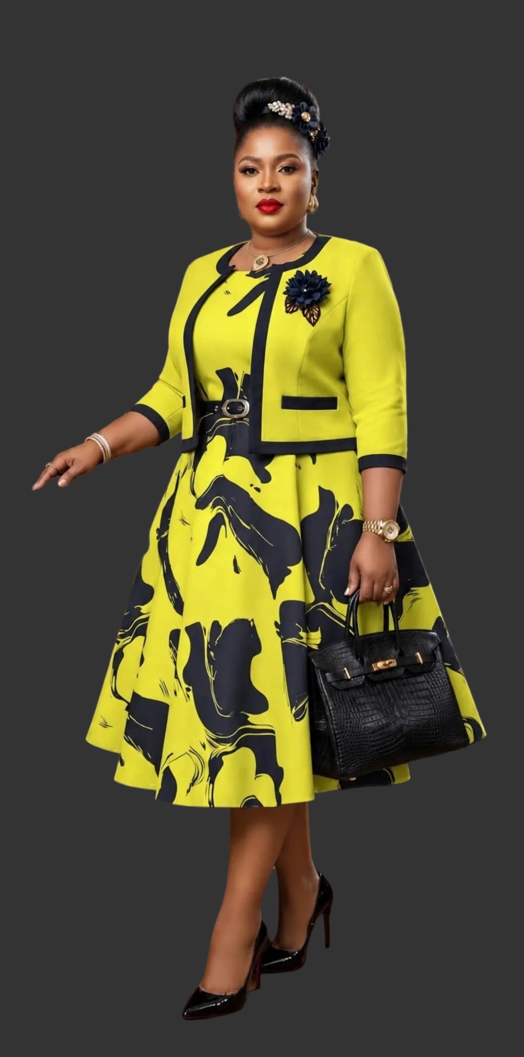 Ensemble Robe  Fleurie