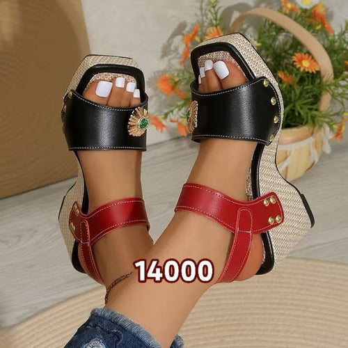 sandales compensé