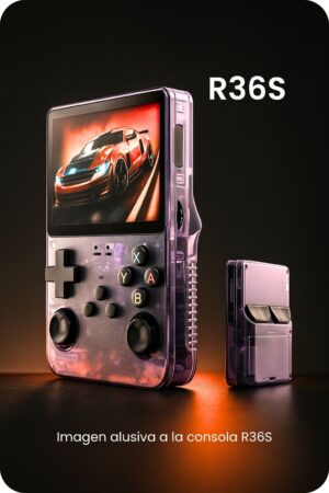 Consola Retro Portátil R36S - Lleva miles de juegos en tu bolsillo